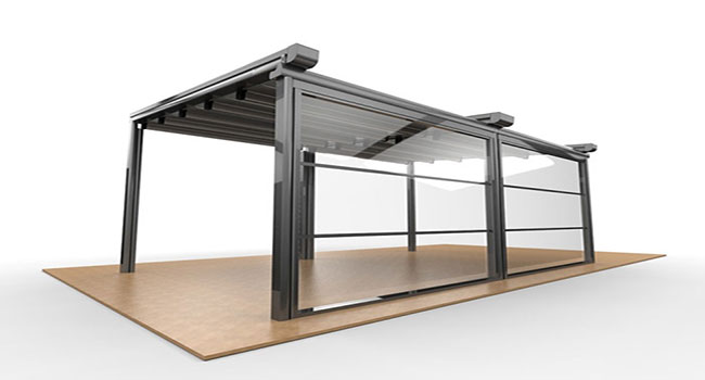 Automatic Guillotine Glass Balcony Systems